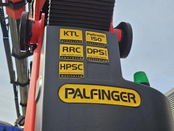 MAN TGS 35.500 8x4-6 / PALFINGER 92 t/m CRANE +JIB